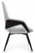 Конференц-кресло Riva Design Chair FK005-С белая кожа - 2