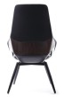 Конференц-кресло Riva Design Chair Aura-ST FK005-С черная кожа - 3