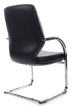 Конференц-кресло Riva Design Chair Alonzo-CF С1711 черная кожа - 3