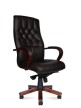 Кресло для руководителя Norden Боттичелли P2338-L0828 leather темно-коричневая кожа
