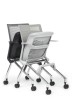 Конференц-кресло Riva Design Chair Moby D2002T черная ткань с пюпитром - 4
