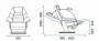 Релакс кресло RECLAINERS CONCORD ELECTRO 4073WD+Кожа серая - 2