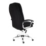 Кресло для руководителя TetChair Softy Lux черный флок - 3