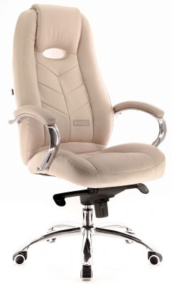 Кресло для руководителя Drift M натуральная кожа бежевая EP Drift m leather beige