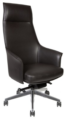 Кресло для руководителя Norden Бордо A1918 black leather